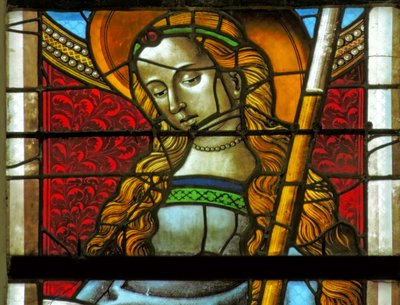 Window depicting Saint Geneviève by French School